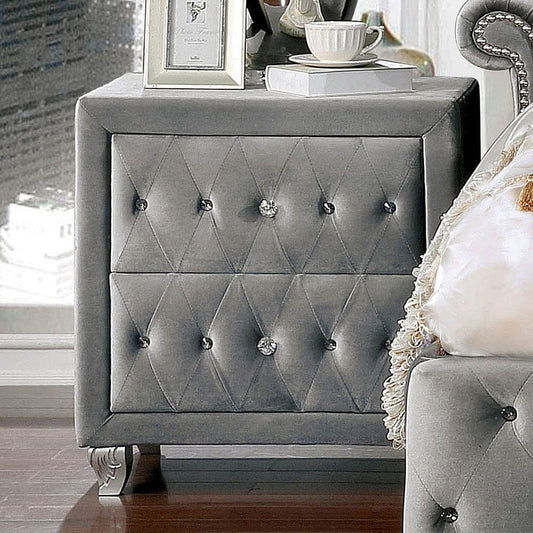 Furniture of America - Alzir Nightstand in Gray - CM7150N View 1