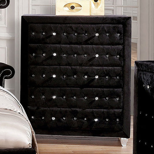 Furniture of America - Alzire Chest in Black - CM7150BK-C View 1