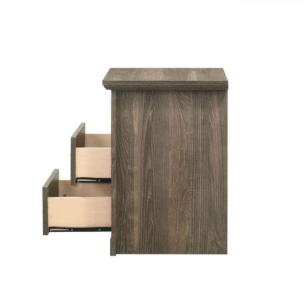 Furniture of America - Amble - Nightstand(2/PK) - Dark Gray - SL7200DG-N-2PK view 3