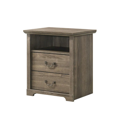 Furniture of America - Amble - Nightstand(2/PK) - Dark Gray - SL7200DG-N-2PK view 5