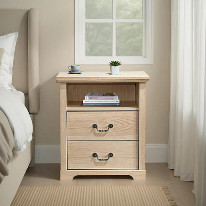 Furniture of America - Amble - Nightstand(2/PK) - Natural - SL7200NT-N-2PK view 1
