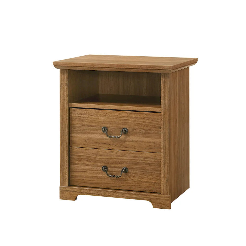 Furniture of America - Amble - Nightstand(2/PK) - Walnut - SL7200WN-N-2PK view 4
