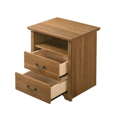 Furniture of America - Amble - Nightstand(2/PK) - Walnut - SL7200WN-N-2PK view 6