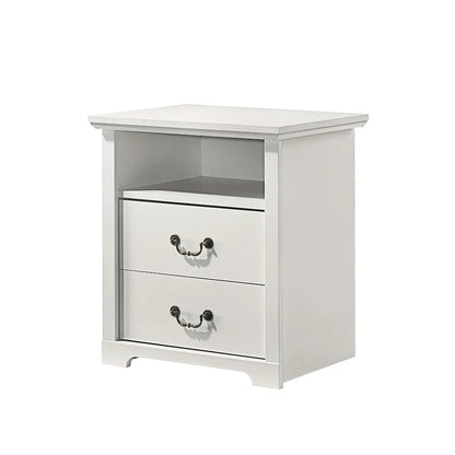 Furniture of America - Amble - Nightstand(2/PK) - White - SL7200WH-N-2PK view 5