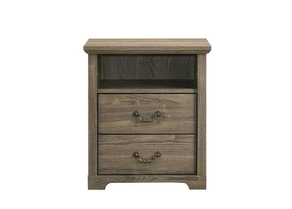 Furniture of America - Amble - Nightstand - Dark Gray - SL7200DG-N view 2