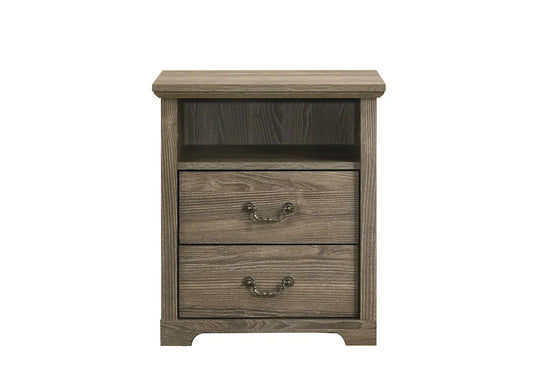 Furniture of America - Amble - Nightstand - Dark Gray - SL7200DG-N view 2