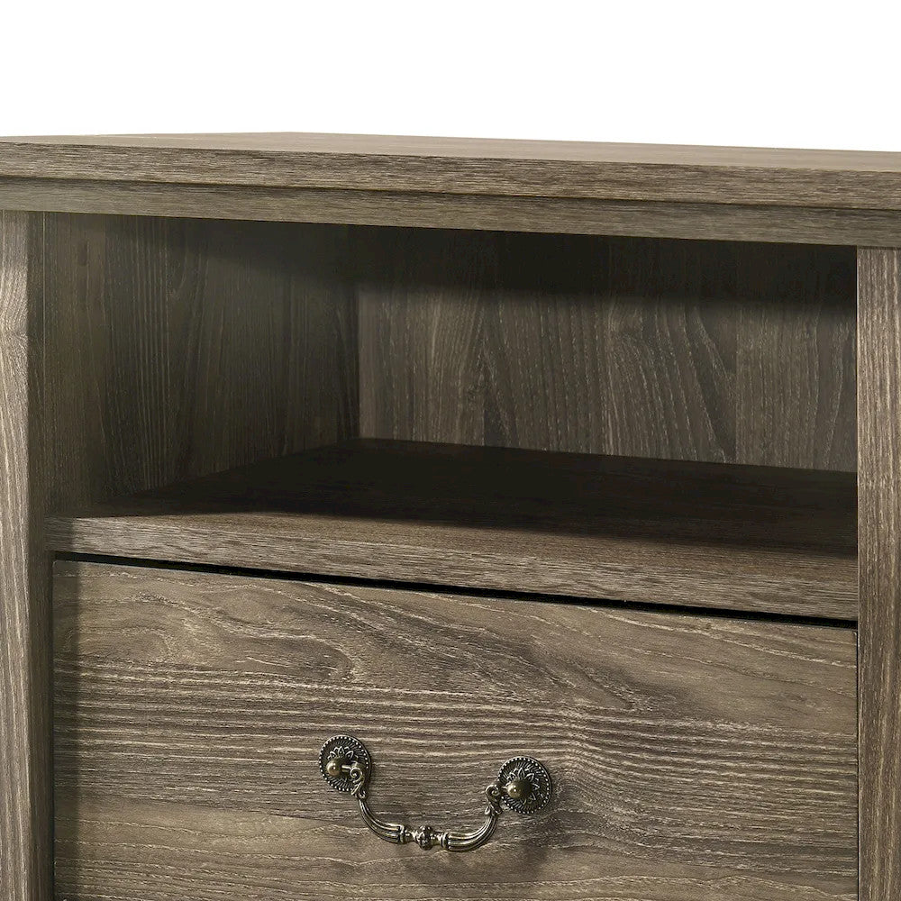 Furniture of America - Amble - Nightstand - Dark Gray - SL7200DG-N view 10
