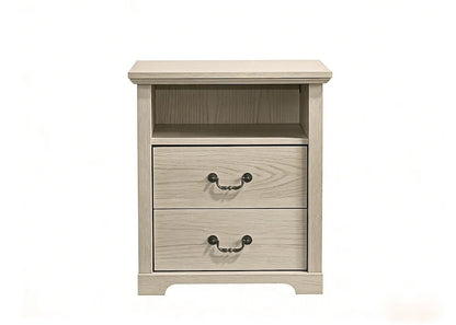 Furniture of America - Amble - Nightstand - Distressed Oak - SL7200AK-N view 2