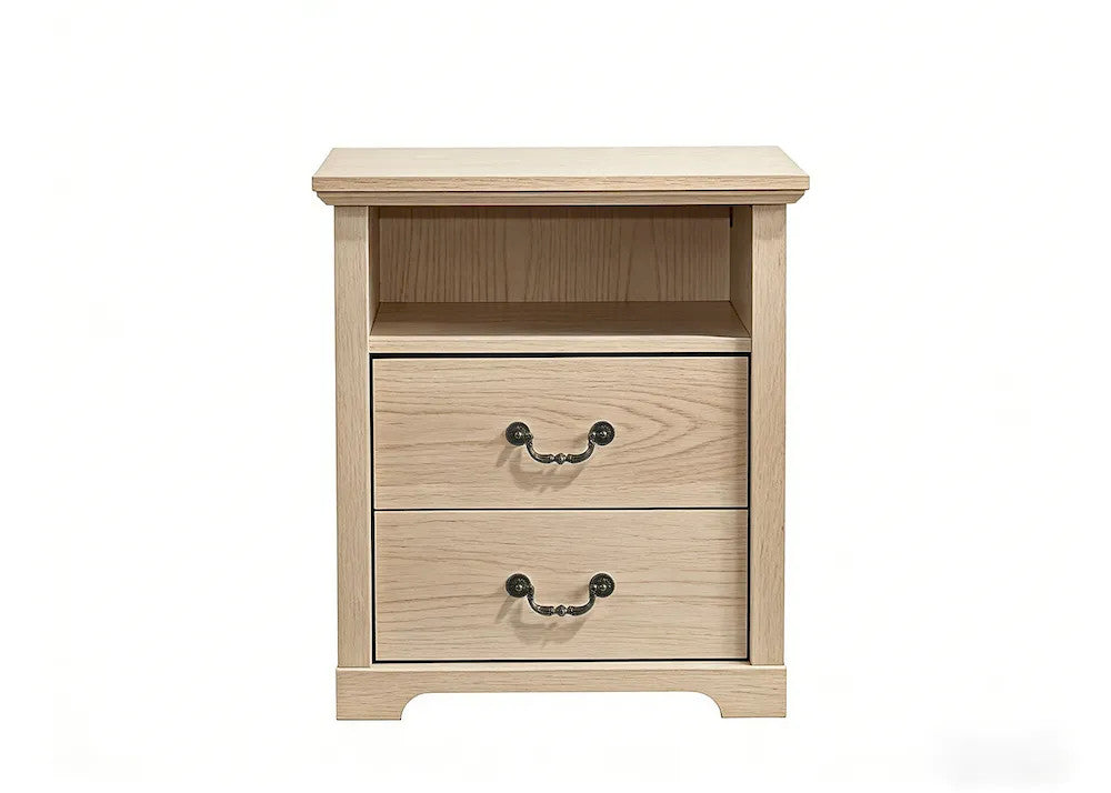 Furniture of America - Amble - Nightstand - Natural - SL7200NT-N view 2