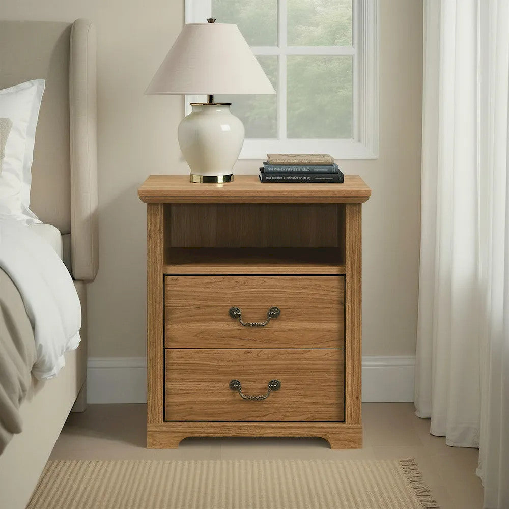 Furniture of America - Amble - Nightstand - Walnut - SL7200WN-N view 1