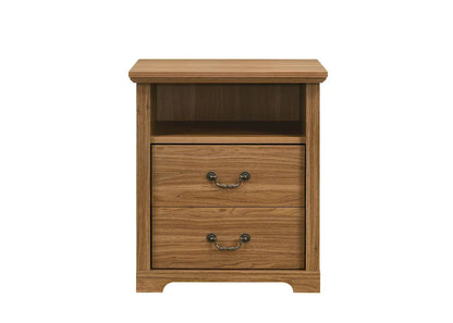 Furniture of America - Amble - Nightstand - Walnut - SL7200WN-N view 2