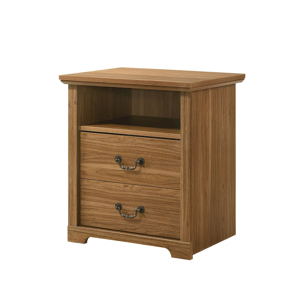 Furniture of America - Amble - Nightstand - Walnut - SL7200WN-N view 5