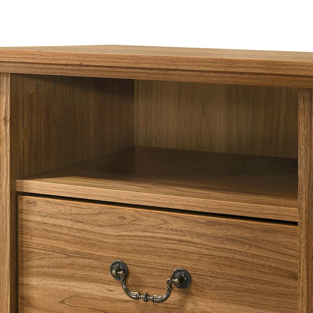 Furniture of America - Amble - Nightstand - Walnut - SL7200WN-N view 10