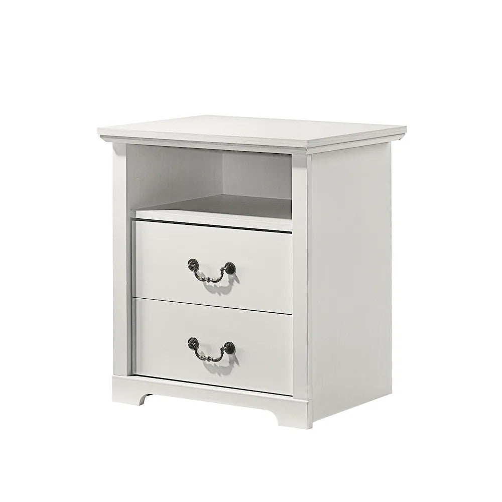 Furniture of America - Amble - Nightstand - White - SL7200WH-N view 5