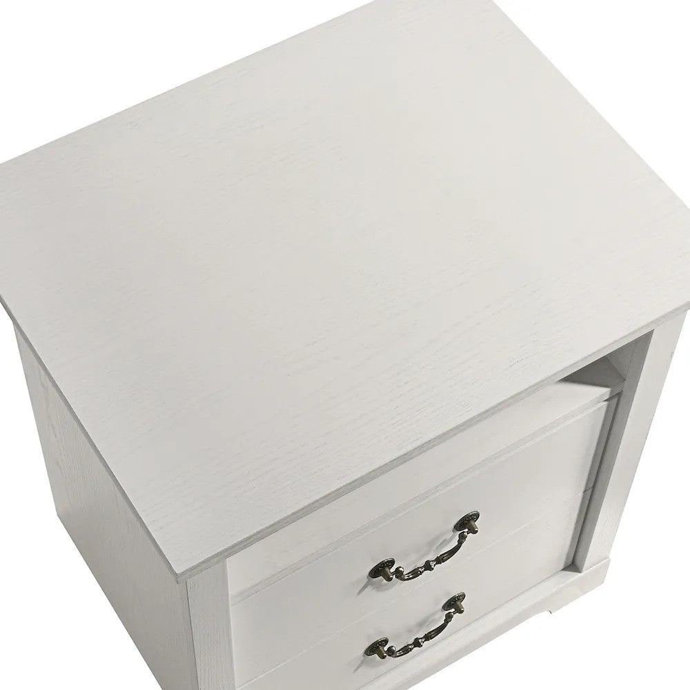 Furniture of America - Amble - Nightstand - White - SL7200WH-N view 7