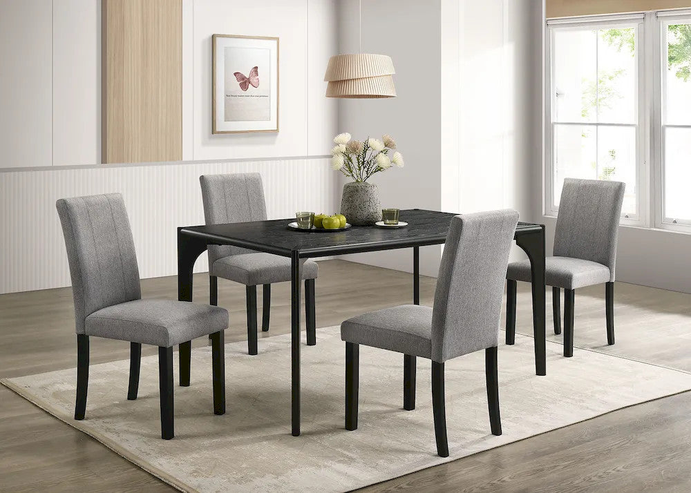 Furniture of America - Amelio - Dining Table - FM32009BK-T view 2