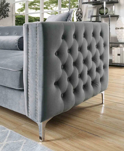 Furniture of America - Amie - Sectional, Gray - CM6652GY-SECT view 3