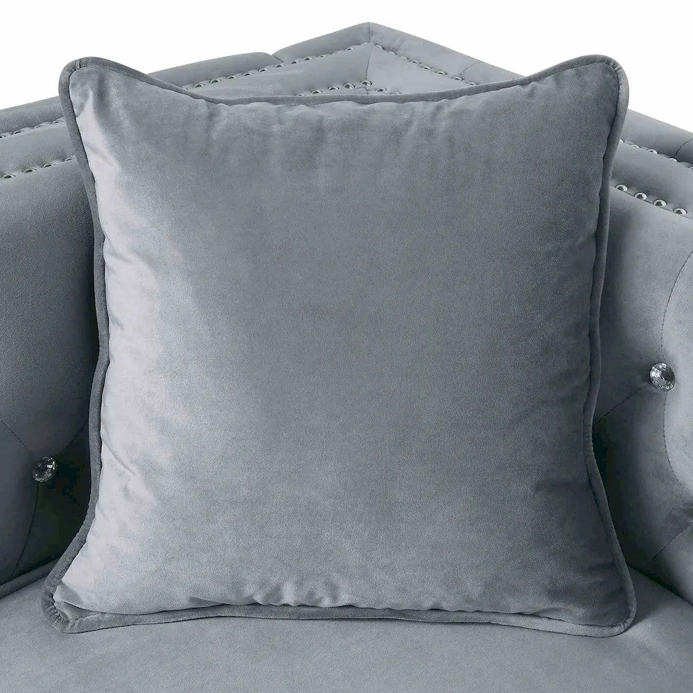Furniture of America - Amie - Sectional, Gray - CM6652GY-SECT view 4