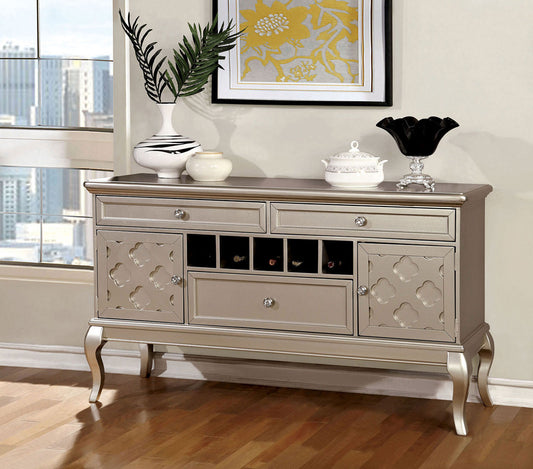 Furniture of America - Amina Server in Champagne - CM3219SV View 1