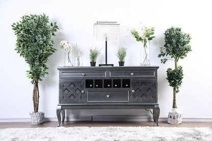 Furniture of America - Amina Server in Gray - CM3219GY-SV View 2