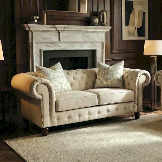 Furniture of America - Ammirati - Loveseat - FM64011BG-LV view 1