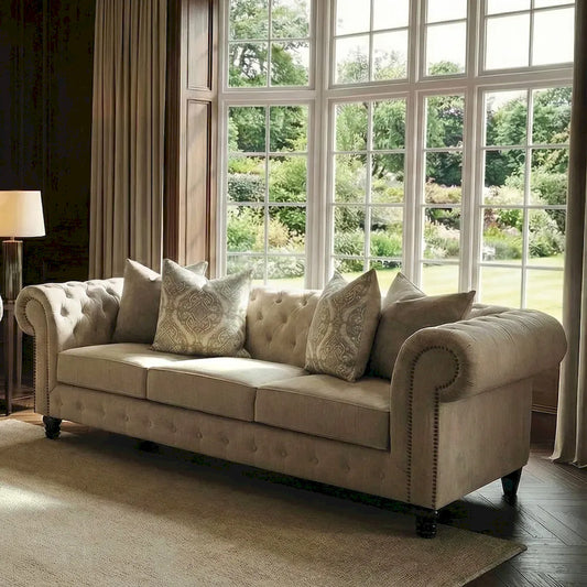 Furniture of America - Ammirati - Sofa - FM64011BG-SF view 1