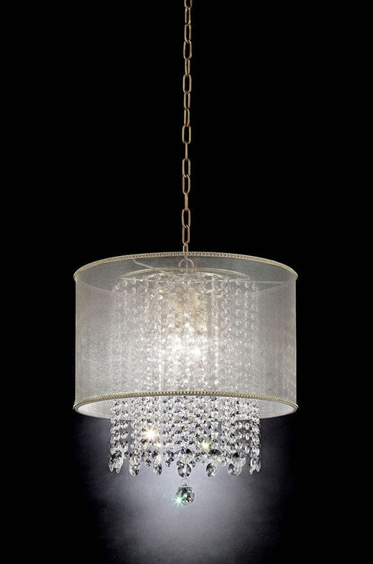 Furniture of America - Ana Ceiling Lamp in Gold - L9154H View 1