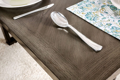 Furniture of America - Anton Counter Ht. Table in Gray - CM3986PT View 2