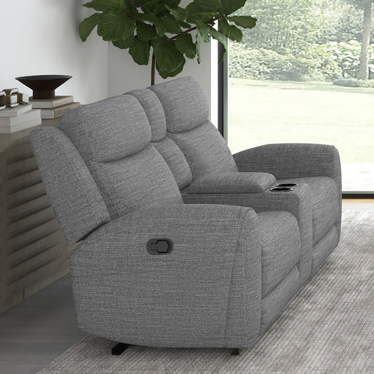 Furniture of America - Antonius Loveseat in Gray - CM9985GY-LV-M View 1