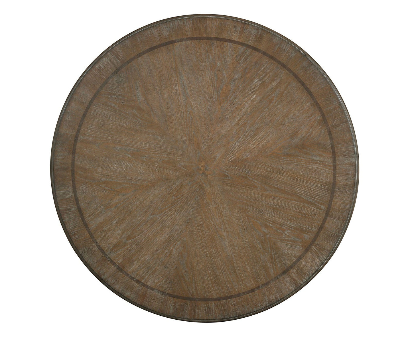 Furniture of America - Arcadia Round Dining Table in Antique White/Ivory - CM3150WH-RT View 3