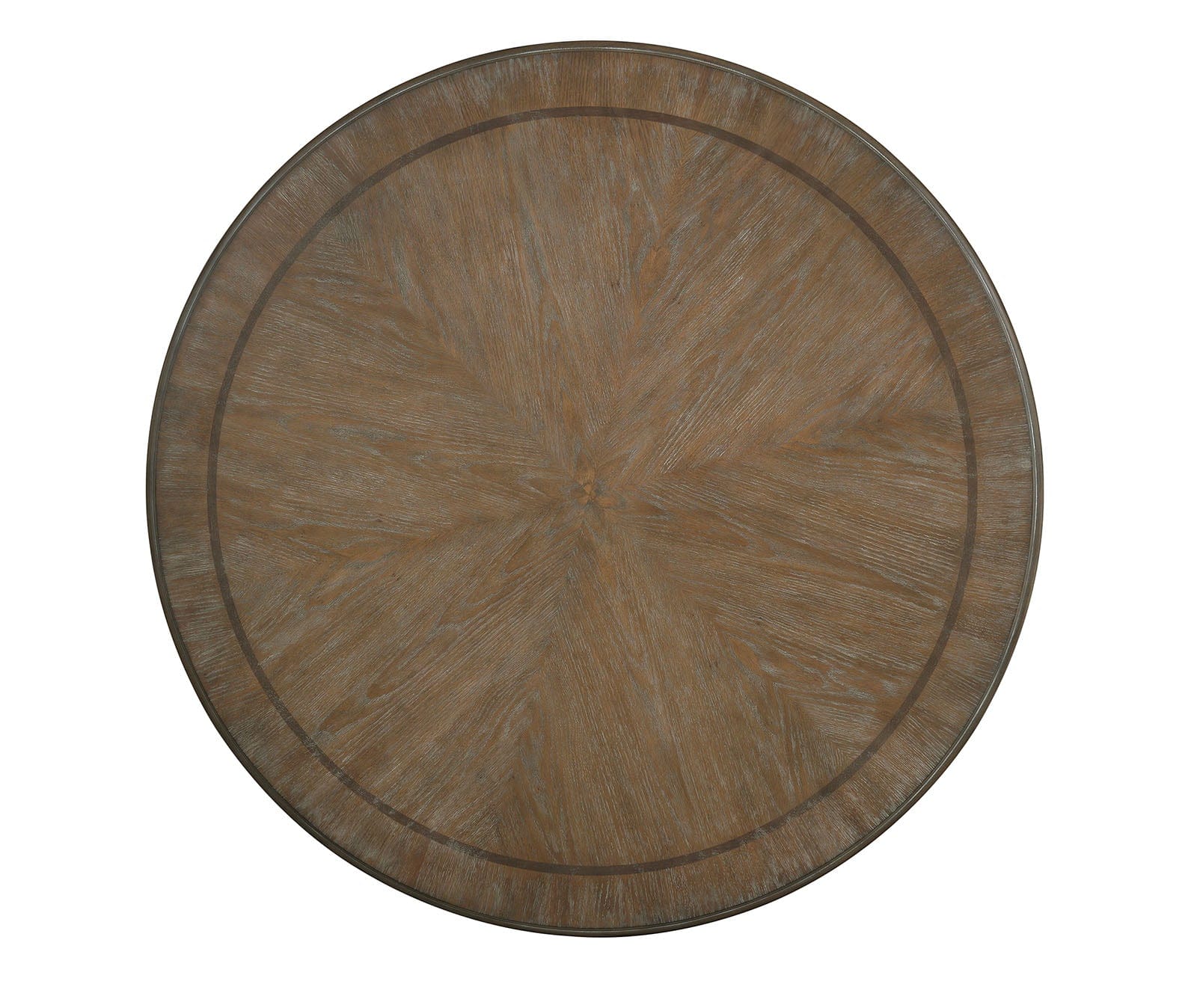 Furniture of America - Arcadia Round Dining Table in Antique White/Ivory - CM3150WH-RT View 3