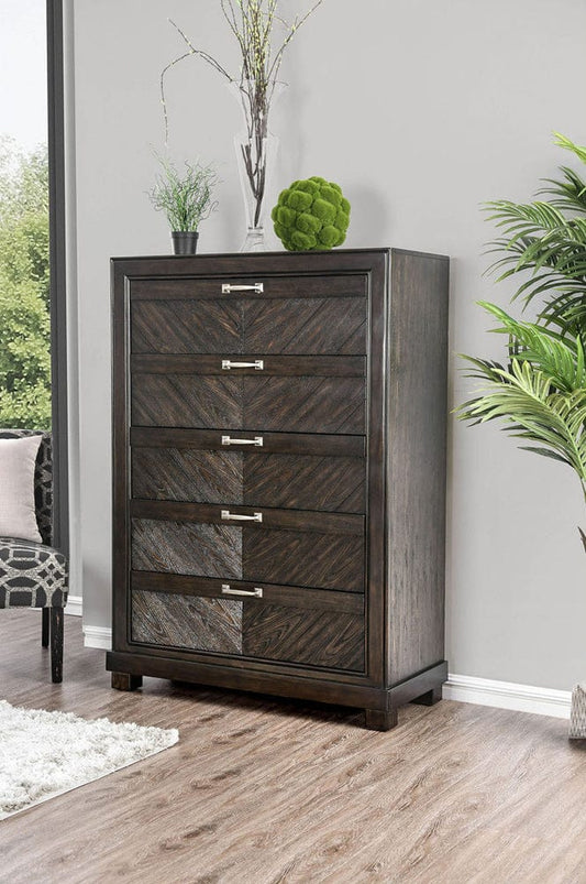 Furniture of America - Argyros Chest in Espresso - CM7315C View 1
