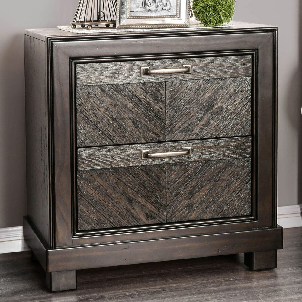 Furniture of America - Argyros Nightstand in Espresso - CM7315N View 1