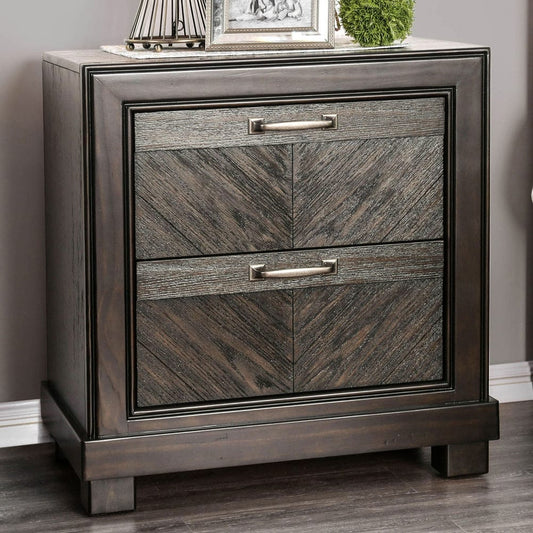 Furniture of America - Argyros Nightstand in Espresso - CM7315N View 1
