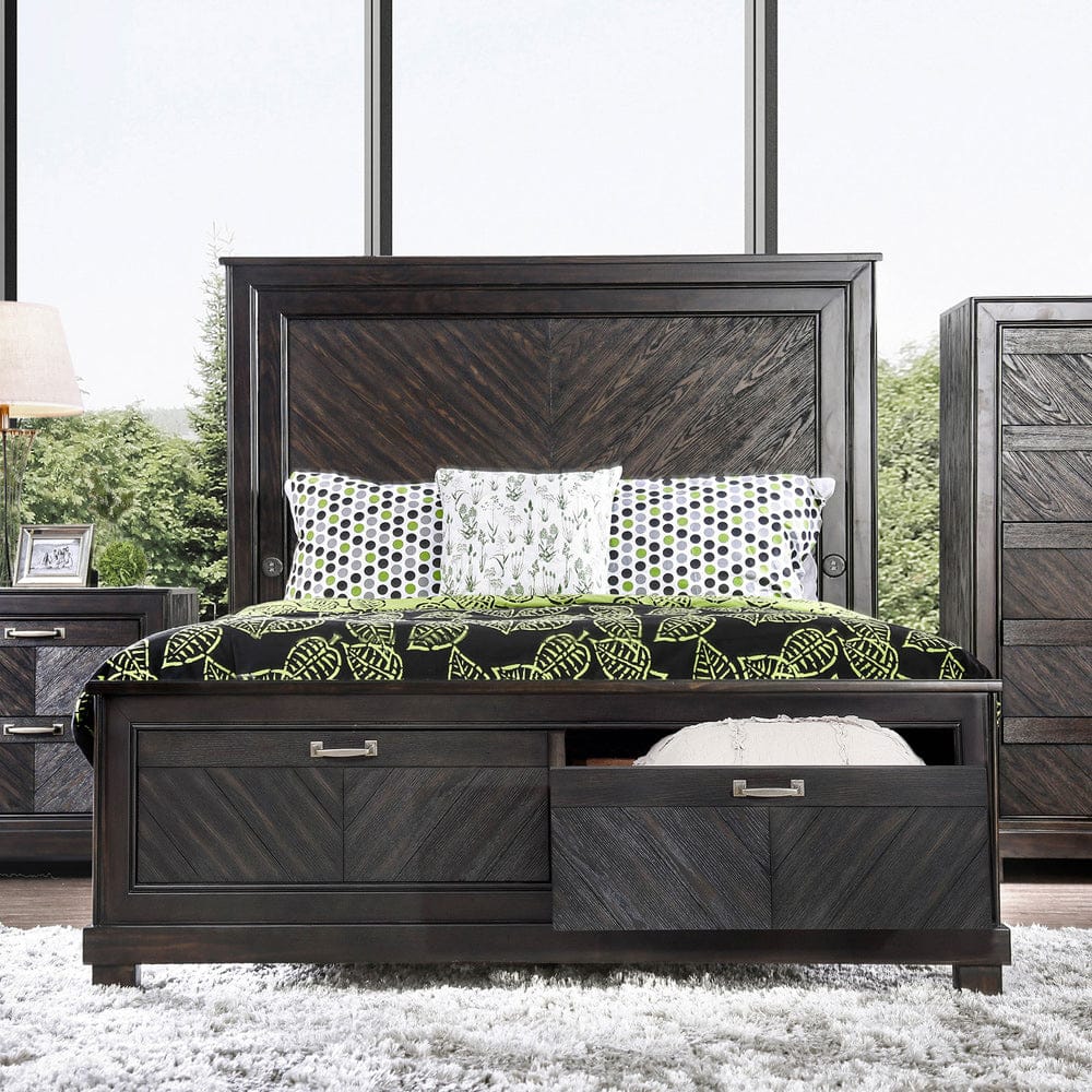 Furniture of America - Argyros Queen Bed in Espresso - CM7315Q-BED View 1