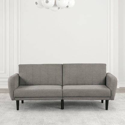 Furniture of America - Aristide Futon Sofa in Gray - FM2900GY View 2