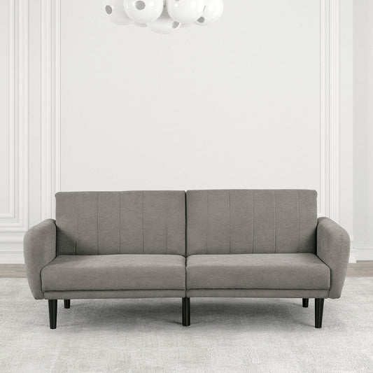 Furniture of America - Aristide Futon Sofa in Gray - FM2900GY View 2