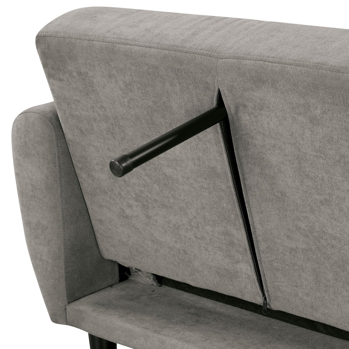 Furniture of America - Aristide Futon Sofa in Gray - FM2900GY View 7