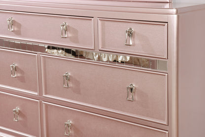Furniture of America - Ariston Dresser in Rose Gold - CM7170RG-D View 2