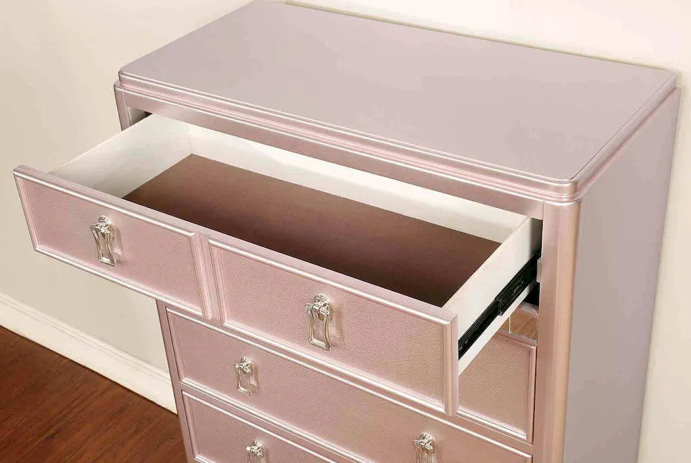 Furniture of America - Ariston - Full Bed - Rose Gold - CM7170RG-F-BED view 3