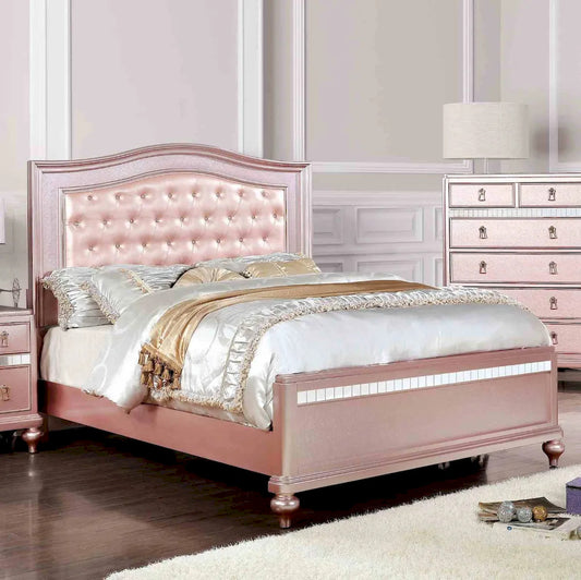Furniture of America - Ariston - Full Bed - Rose Gold - CM7171RG-F-BED view 1