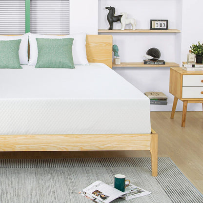 Furniture of America - Artemisia 12" E.King Memory Foam Mattress (Roll-In-Box) in White - DM540-EK View 3