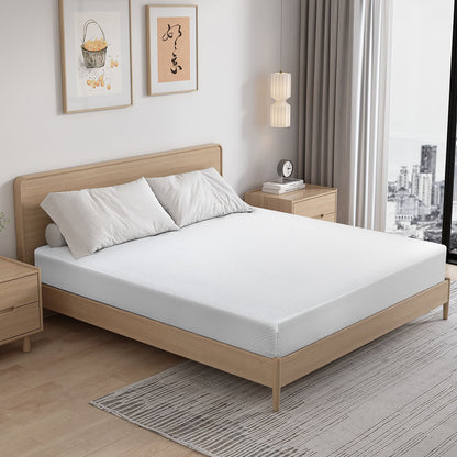 Furniture of America - Artemisia 6" Queen Memory Foam Mattress (Roll-In-Box) in White - DM510-Q View 3