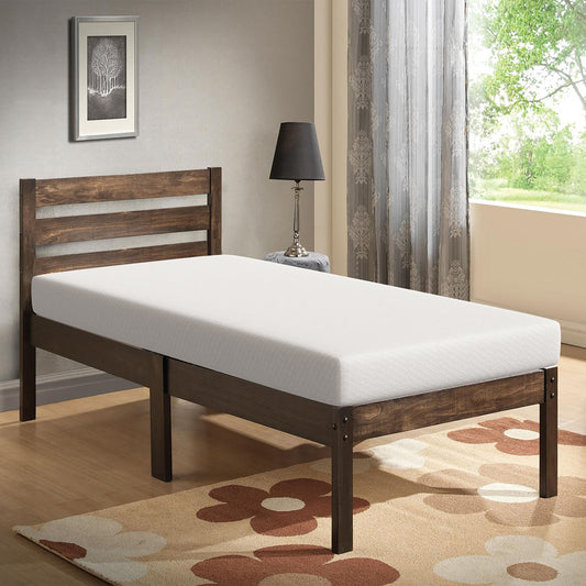 Furniture of America - Artemisia 6" Twin XL Memory Foam Mattress (Roll-In-Box) in White - DM510-TXL View 2