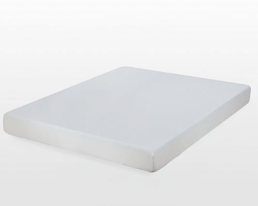 Furniture of America - Artemisia 8" E.King Memory Foam Mattress (Roll-In-Box) in White - DM520-EK View 1