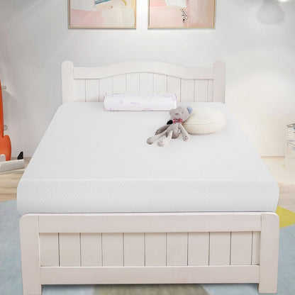 Furniture of America - Artemisia 8" Full Memory Foam Mattress (Roll-In-Box) in White - DM520-F View 2