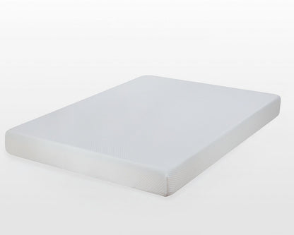 Furniture of America - Artemisia 8" Queen Memory Foam Mattress (Roll-In-Box) in White - DM520-Q View 1