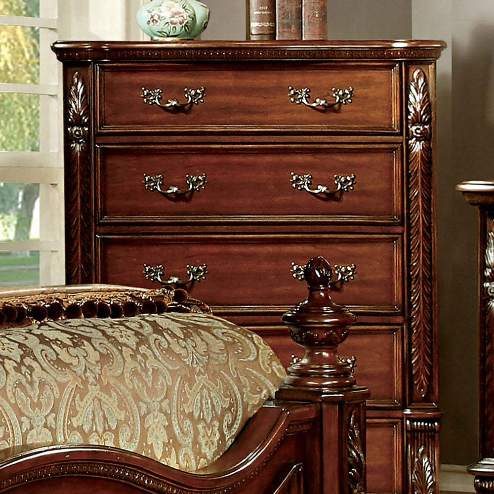 Furniture of America - Arthur Chest in Brown Cherry - CM7587C View 1