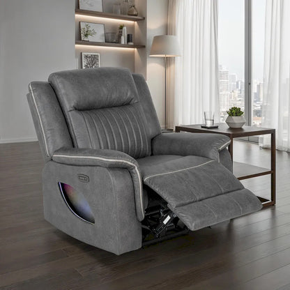 Furniture of America - Arturus - Power Recliner - Light Brown - NX6061DG-CH-PM view 1