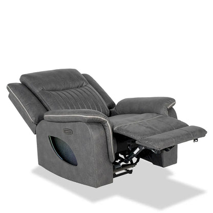 Furniture of America - Arturus - Power Recliner - Light Brown - NX6061DG-CH-PM view 4